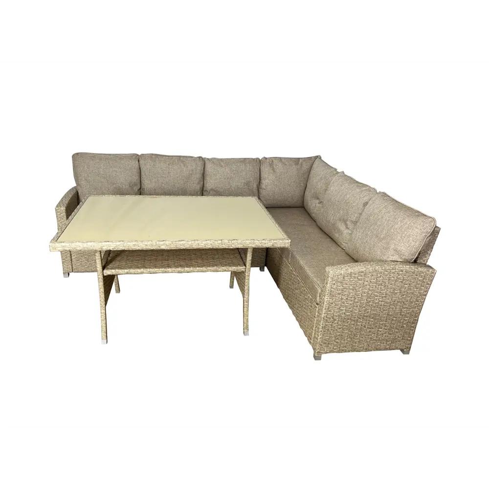 Набор садовой мебели GREENGARD Сантия - угловой диван со столиком 89354376 STLM-0958312 - Вид №1