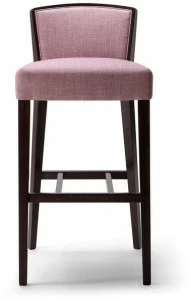 Tirolo Табурет из массива дерева и ткани со спинкой London 016 sg