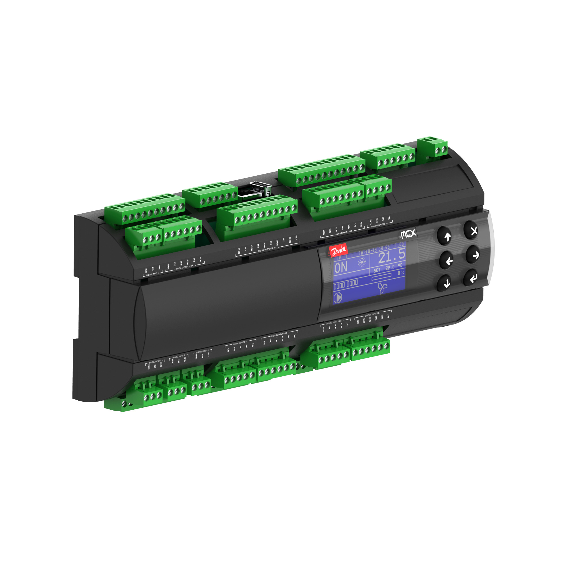 Danfoss MCX 20B2 MCX 20B2 Контроллер программируемый 080G0329  - Вид №1