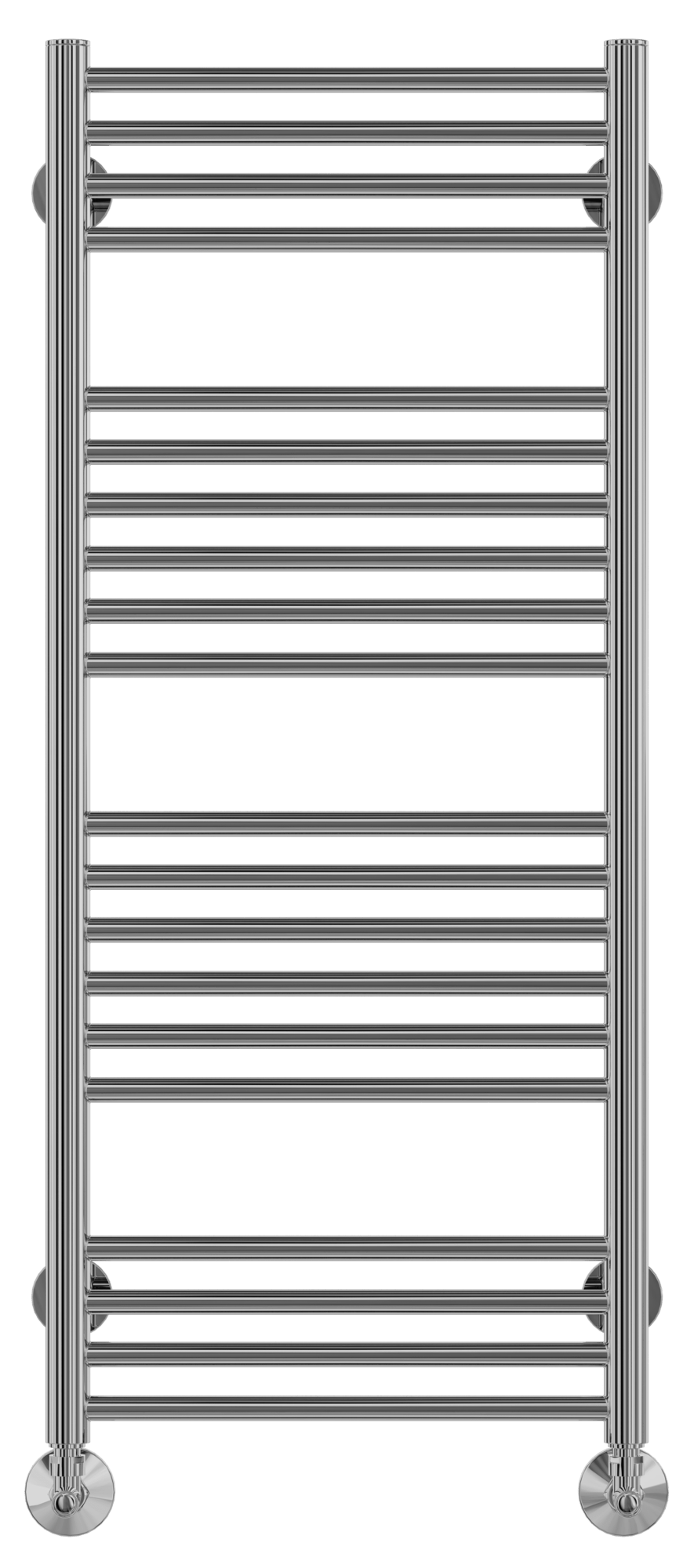 4660059582245 СТАНДАРТ Аврора П20 400х1010 (4+6+6+4) Полотенцесушитель TERMINUS RAL 9005 матовый - Вид №1