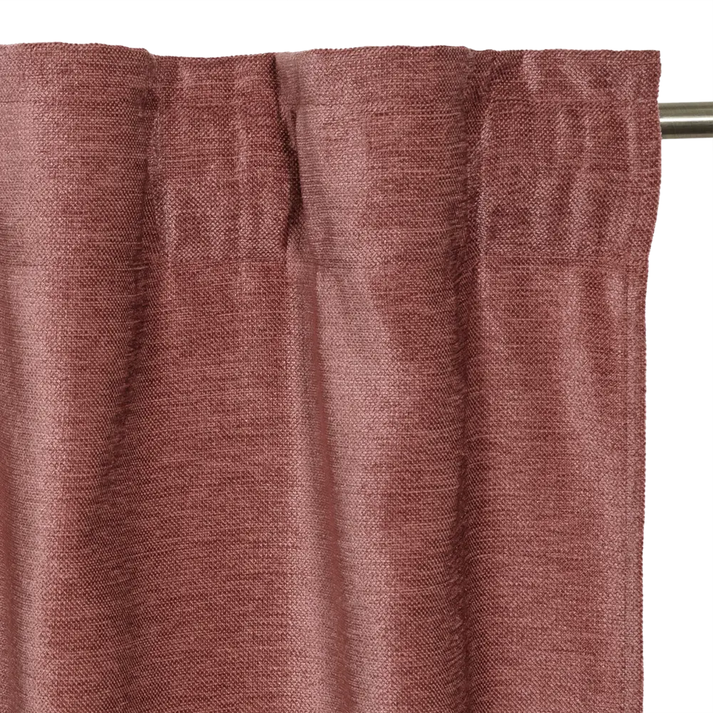 Штора на ленте Carol Bistro, 200х280 см, однотонный, цвет терракота 82112908 STLM-2170997 INSPIRE  - Вид №2