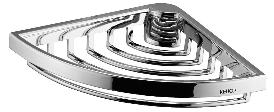 24943010000 Угловая корзинка для мыла KEUCO ПОЛОЧКИ ДЛЯ ДУША