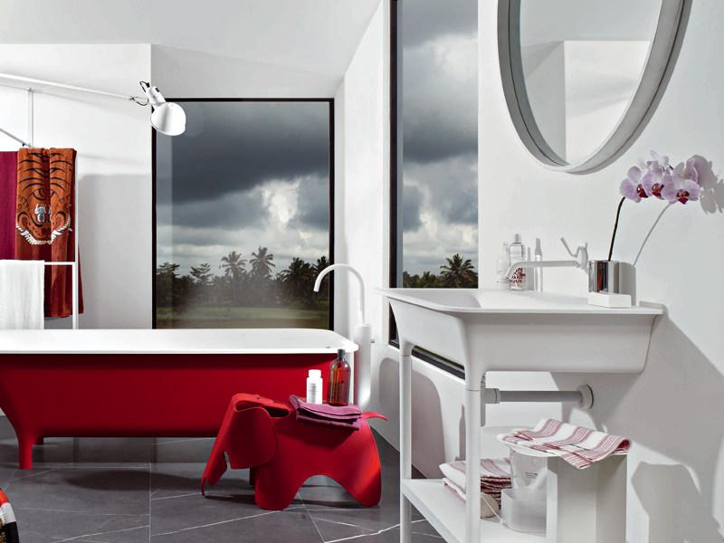 Напольная раковина стоящая овальная Kos by Zucchetti Morphing sun-id-1444988 - Вид №2