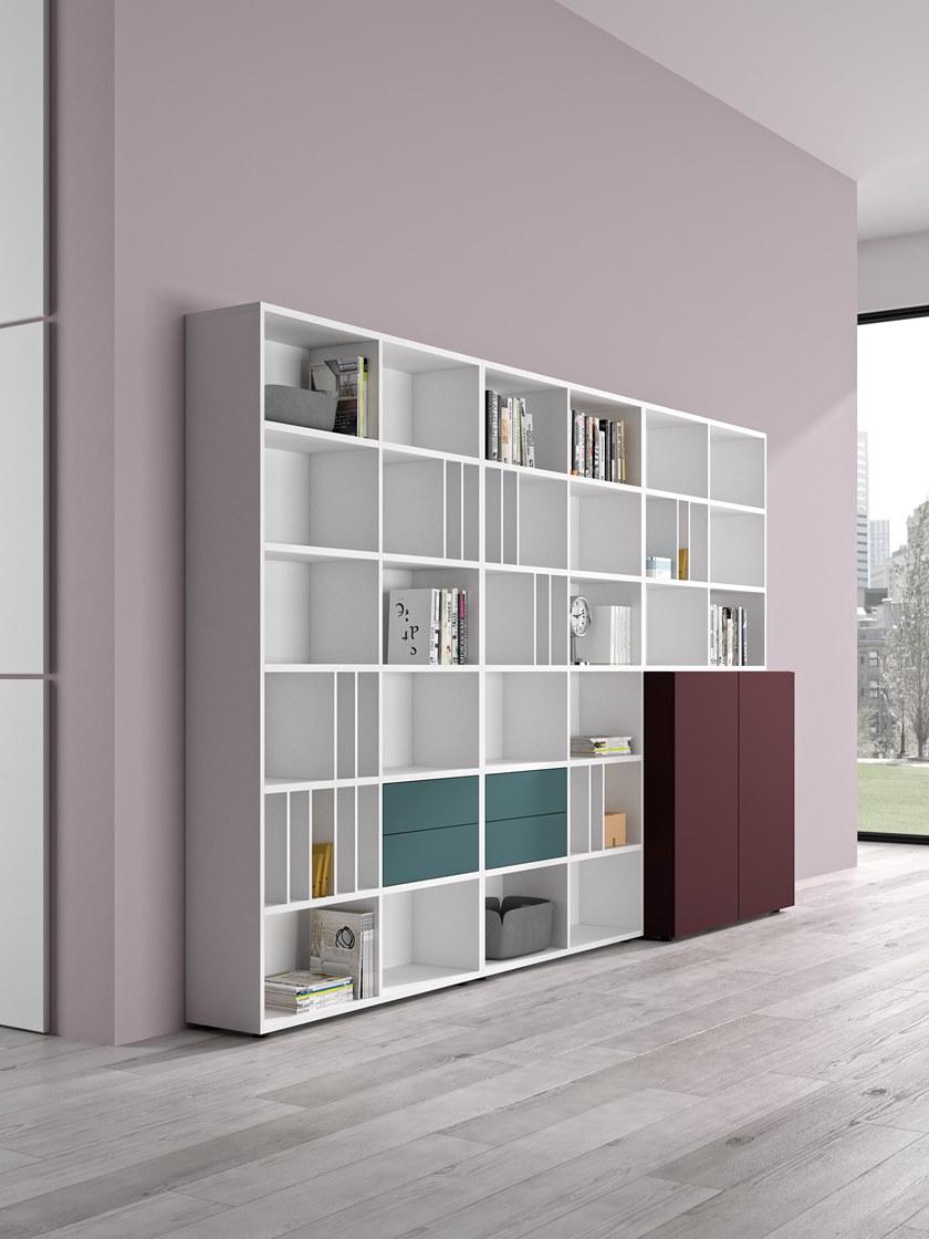 werner works Книжный шкаф открытого офиса Basic s sun-id-1427473 - Вид №3