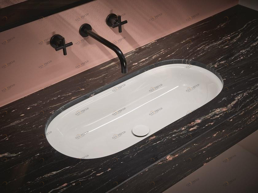 A217-a218 Накладная раковина под столешницу  овальная Bette Bettecomodo