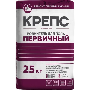 Ровнитель для пола Крепс Первичный 25 кг 82020630 STLM-2114746