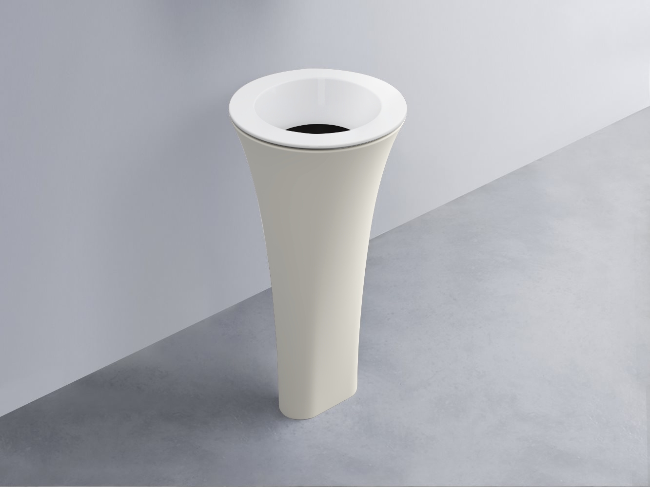 AMLA45-BL+AMPILT-LV+AMCOLT-TL Раковина Amedeo Tondo отдельностоящая cielo Enjoy + Amedeo Ceramica Cielo
