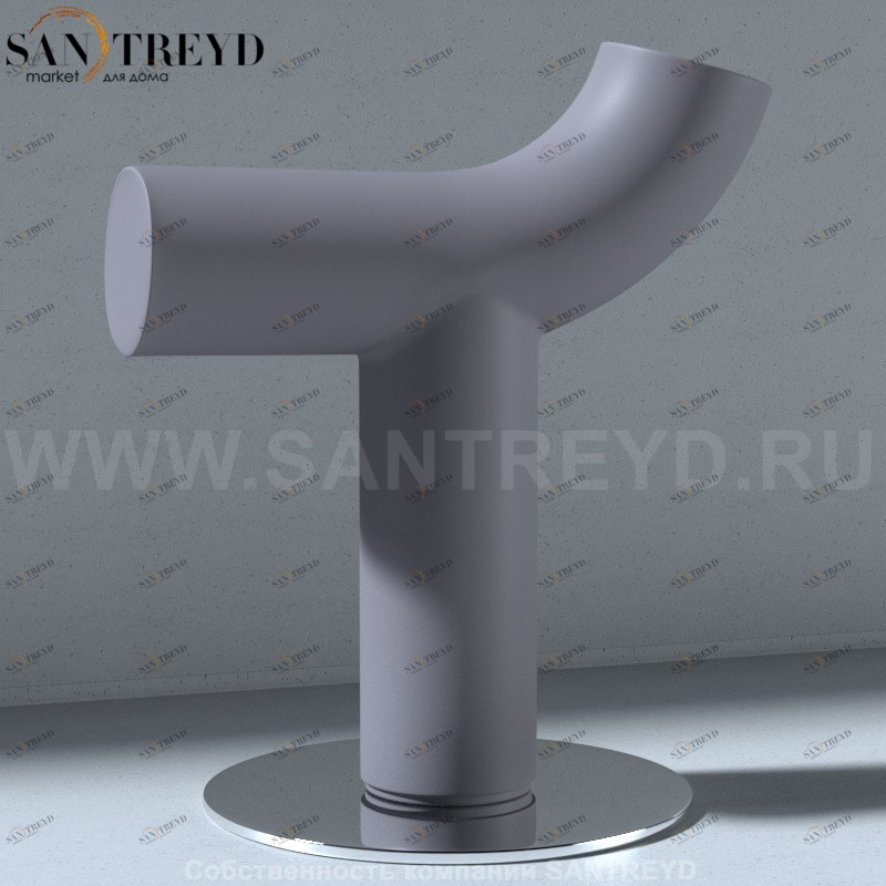 470189 Табурет “Cow” в комплекте с стальным основанием Kerasan Artwork