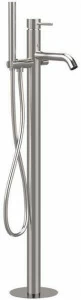 Remer Rubinetterie Смеситель для ванны напольный с ручным душем X style inox Ss x 08