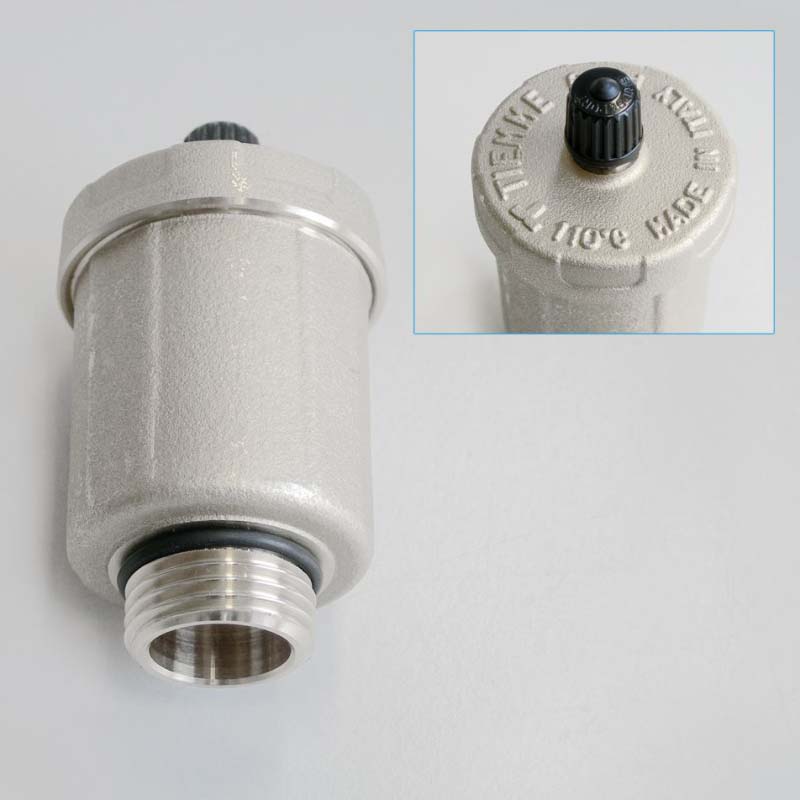 Воздухоотводчик автоматический никелированный TIEMME 1/2" 1980001