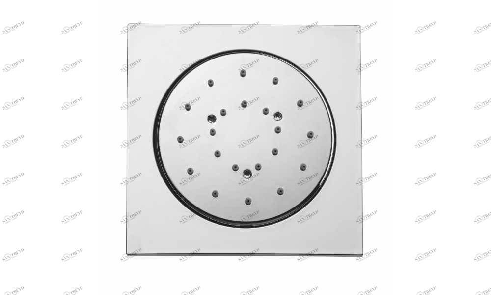 I00198 Потолочный & настенный душ Cubic Reg 100 x 100 mm BOSSINI 
