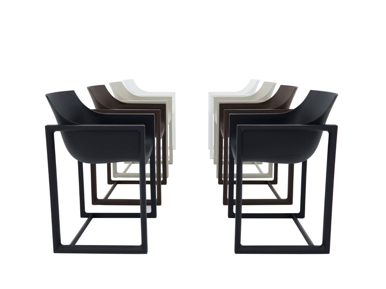 Сани сад стул с подлокотниками Vondom Уолл-Стрит ARCH-00041335 - Вид №4