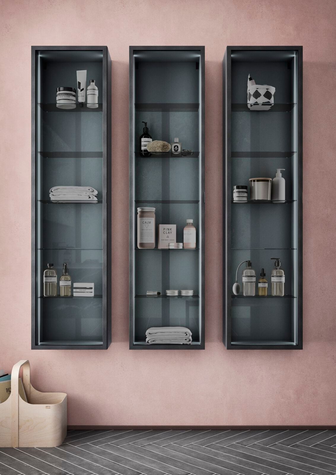 Одноместный подвесной умывальник с ящиками Gruppo Geromin Eclipse ARCH-00038992 - Вид №2