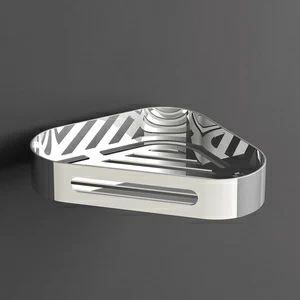 Sonia Полка-решетка угловая настенная S5-Pure Chic полиров.нерж.сталь