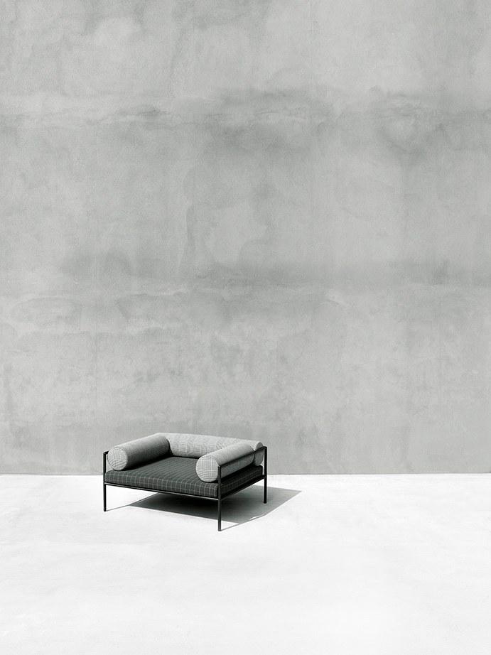 Living Divani Кресло из ткани со съемным чехлом с подлокотниками Agra sun-id-1403263 - Вид №3