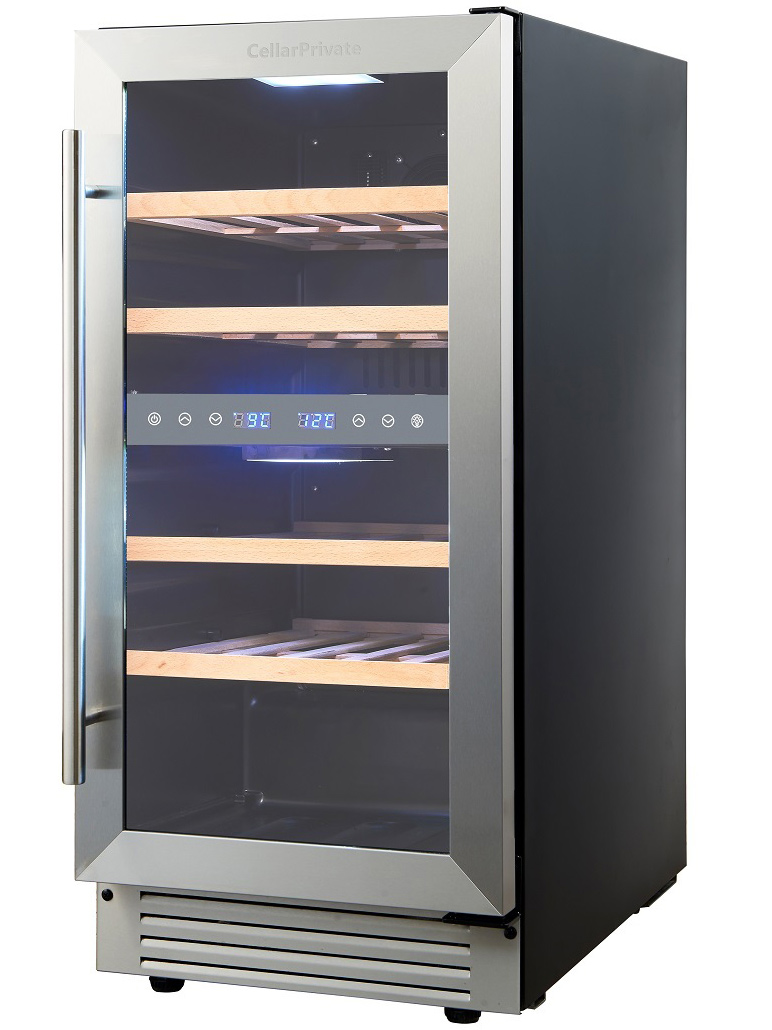 9943159 Винный шкаф Cellar Private CP027-2T серебристый STDN-0137301 - Вид №7