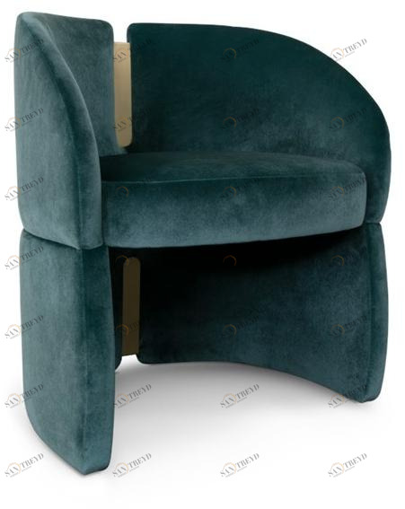 Essential Home Стул из ткани с подлокотниками Happy few sun-id-1491859