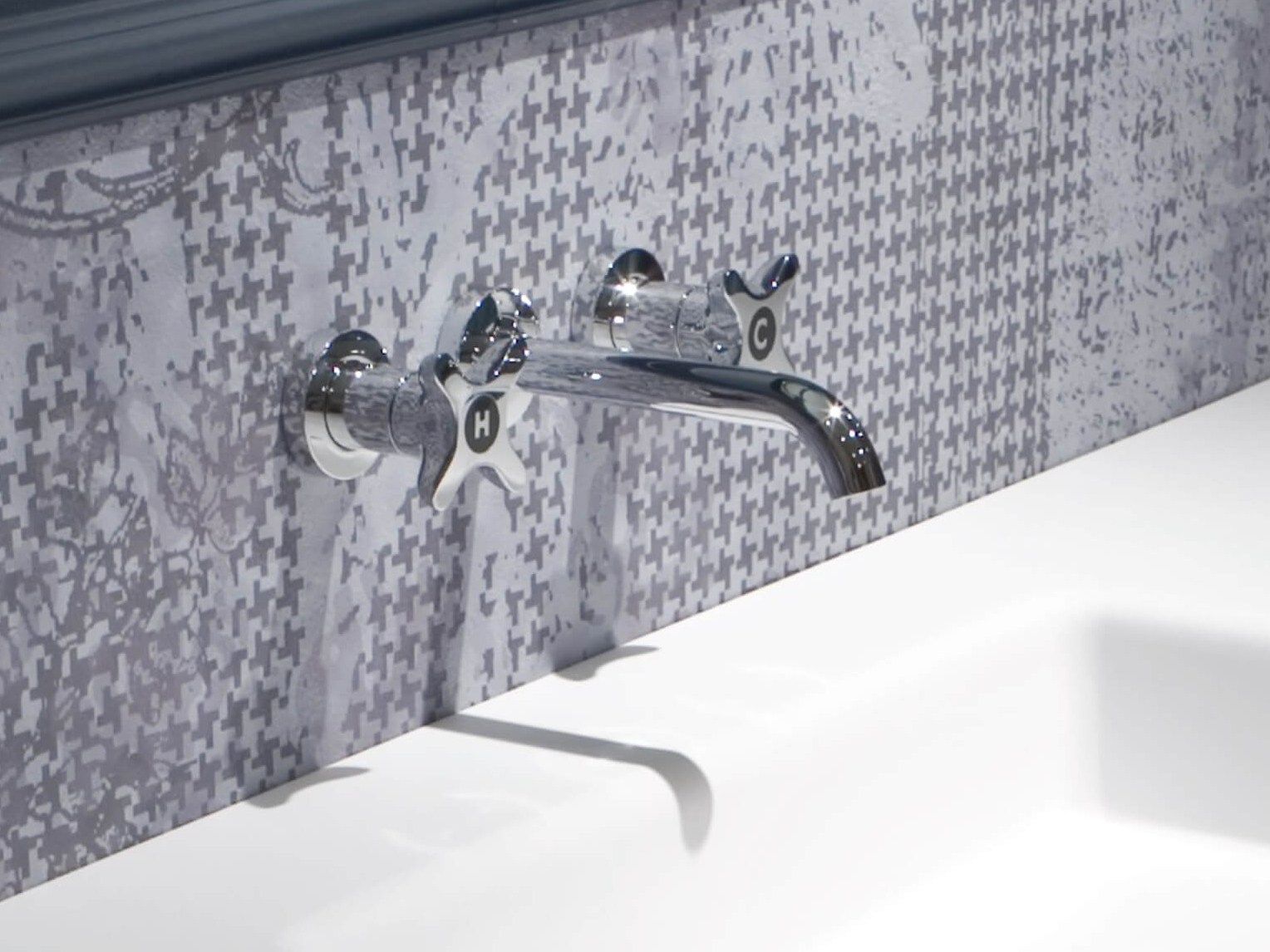 Настенный смеситель для раковины с 3 отверстиями Antoniolupi штамп ARCH-00113580 - Вид №1