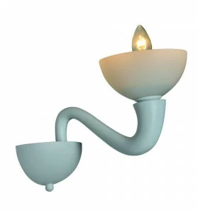 Бра Divinare Bianca 7091/01 AP-1 DIVINARE СВЕЧА 078418 Белый;голубой