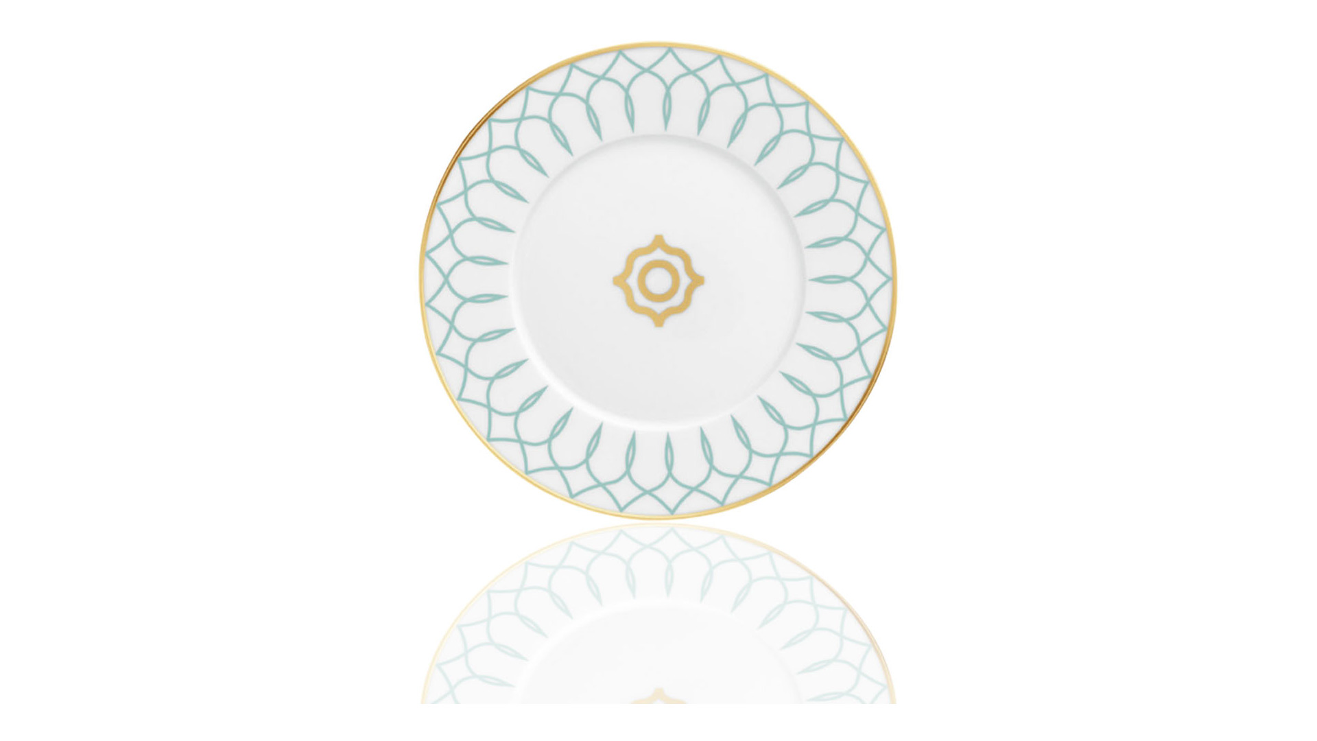 10672276 Furstenberg Набор тарелок десертных Furstenberg  Эсте 16см (Карло Даль Бьянко), 6шт, фарфор Фарфор  - Вид №1