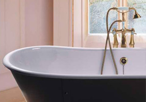 Gentry Home Новая Канада Cast iron bathtub Розовое золото GH101830  - Вид №1