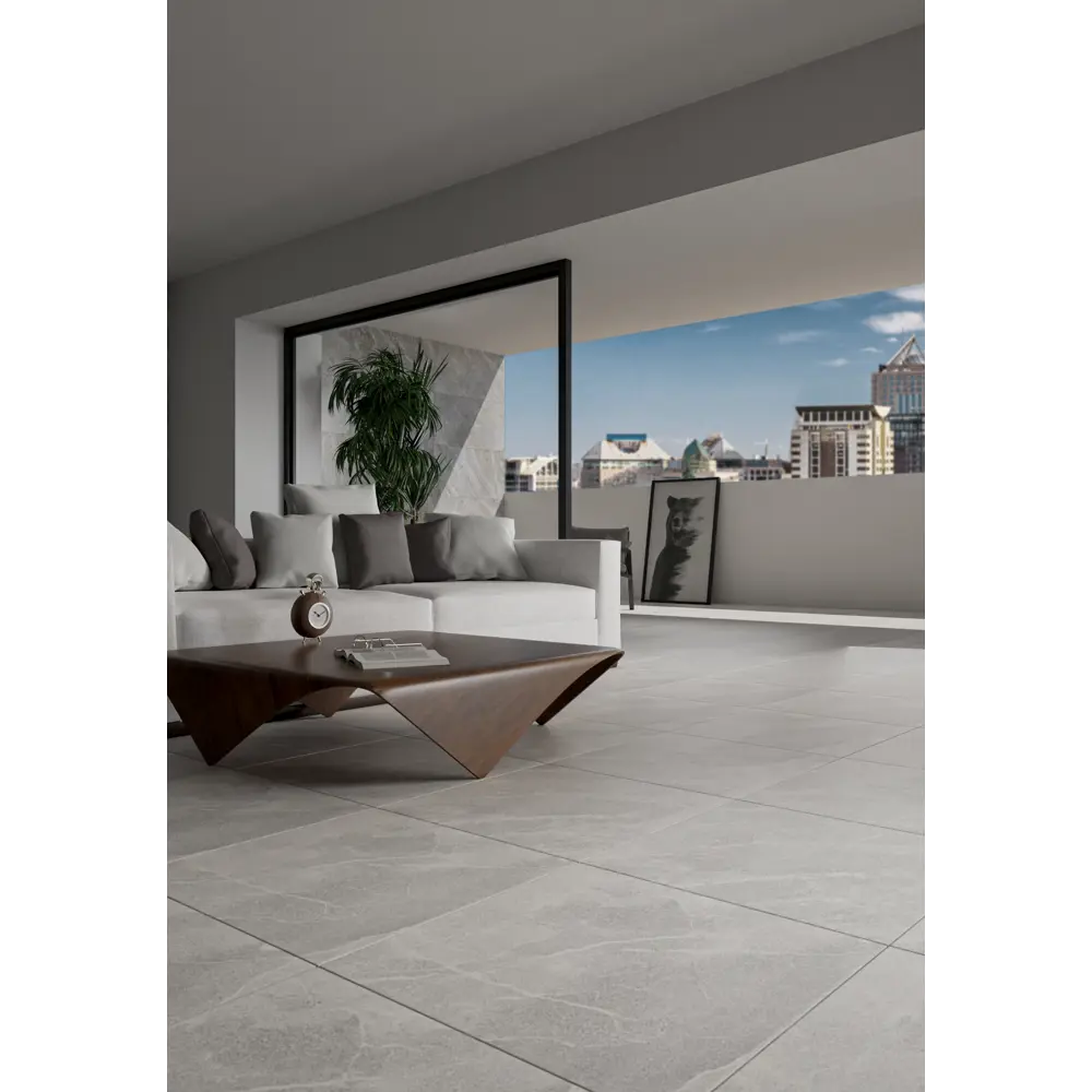 Глазурованный керамогранит Ceramente Stellare Lorraine 60x60 см 1.44 м² матовый цвет серый 87506976 STLM-2079086 - Вид №1