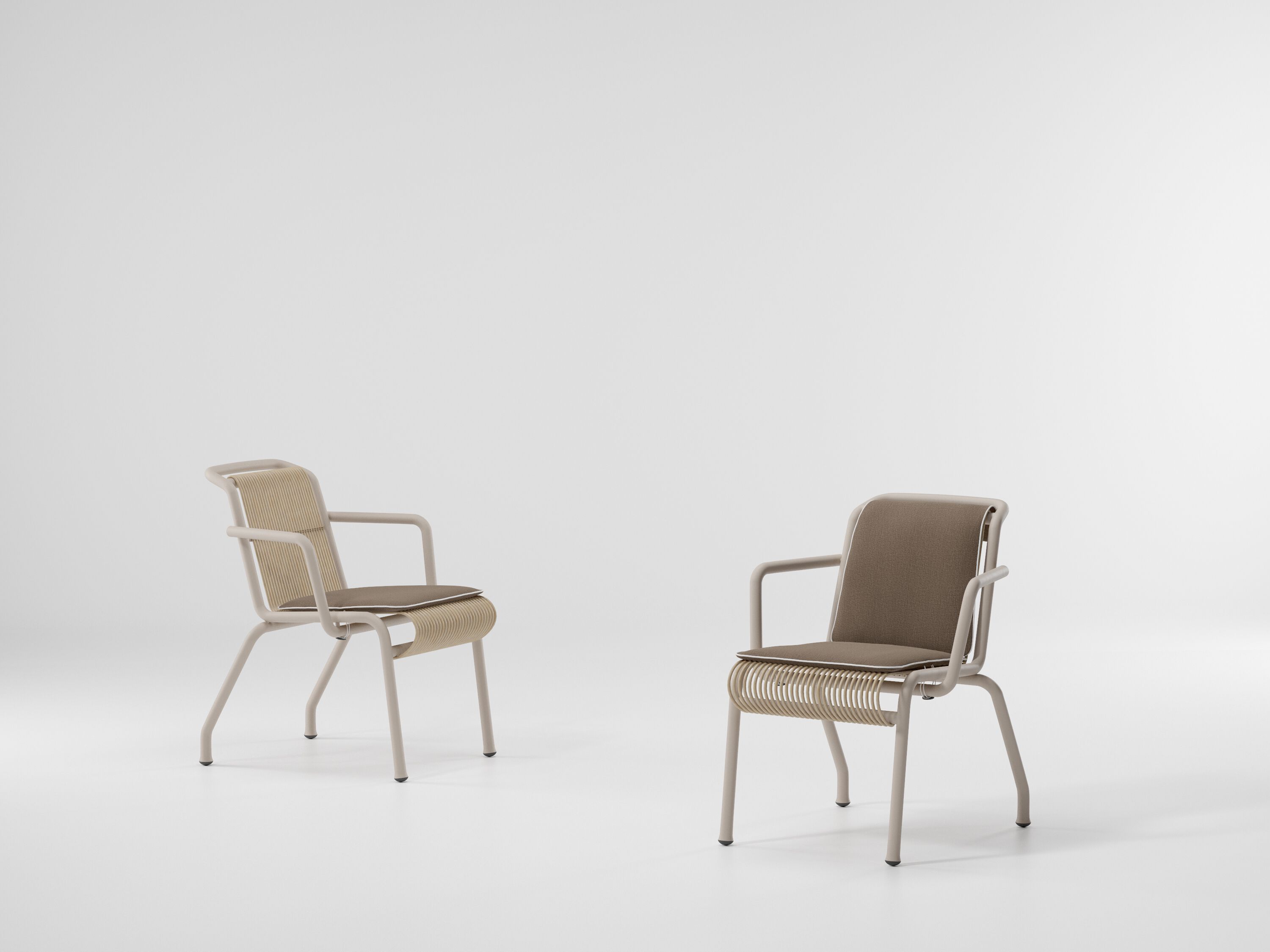 Алюминиевый штабелируемый садовый стул Kettal Eolias ARCH-00073667 - Вид №1