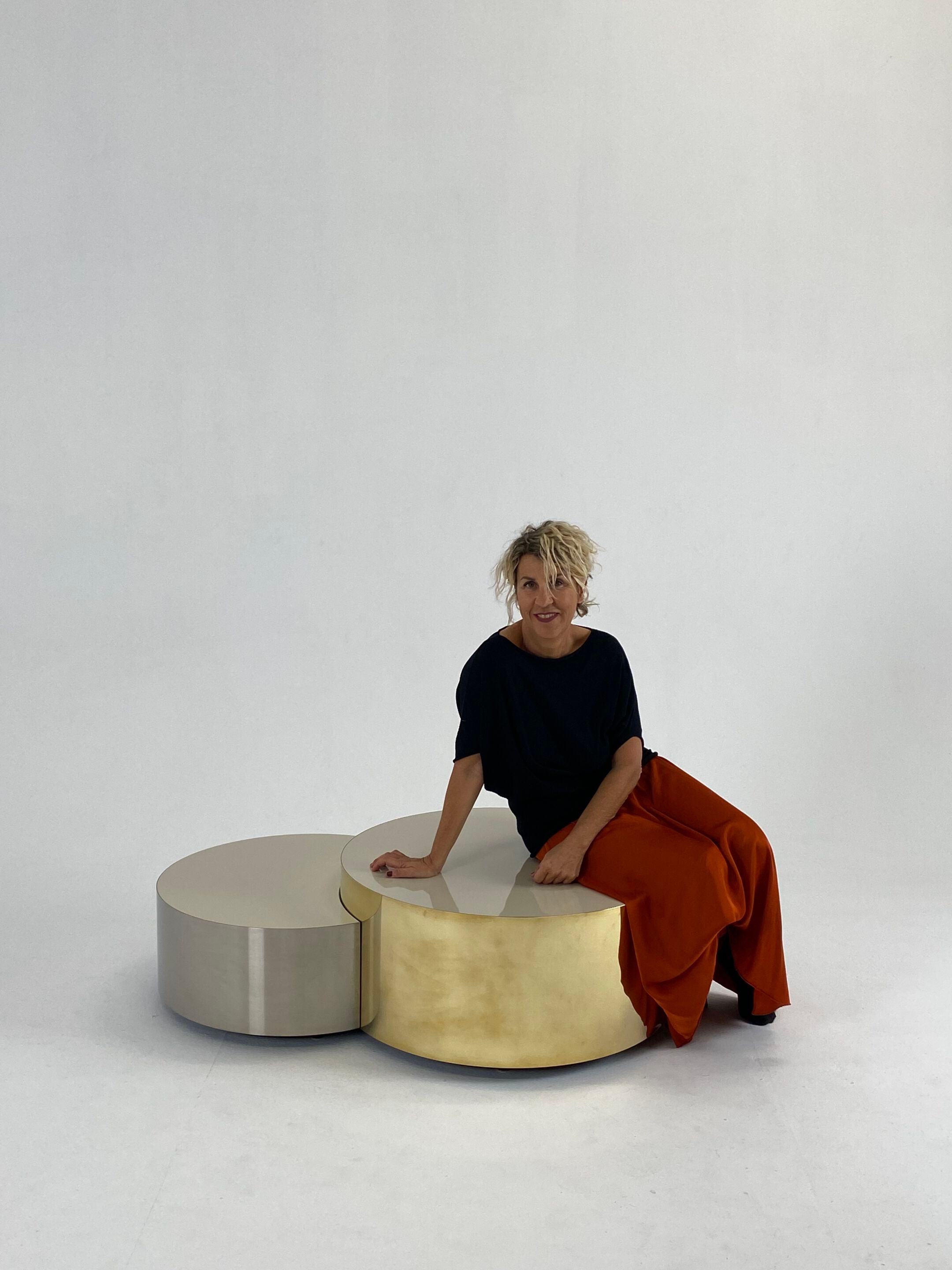 Набор журнальных столиков из ламинированного стекла и металла Jover+Valls Antique Boutique-Luna ARCH-00104161 - Вид №36