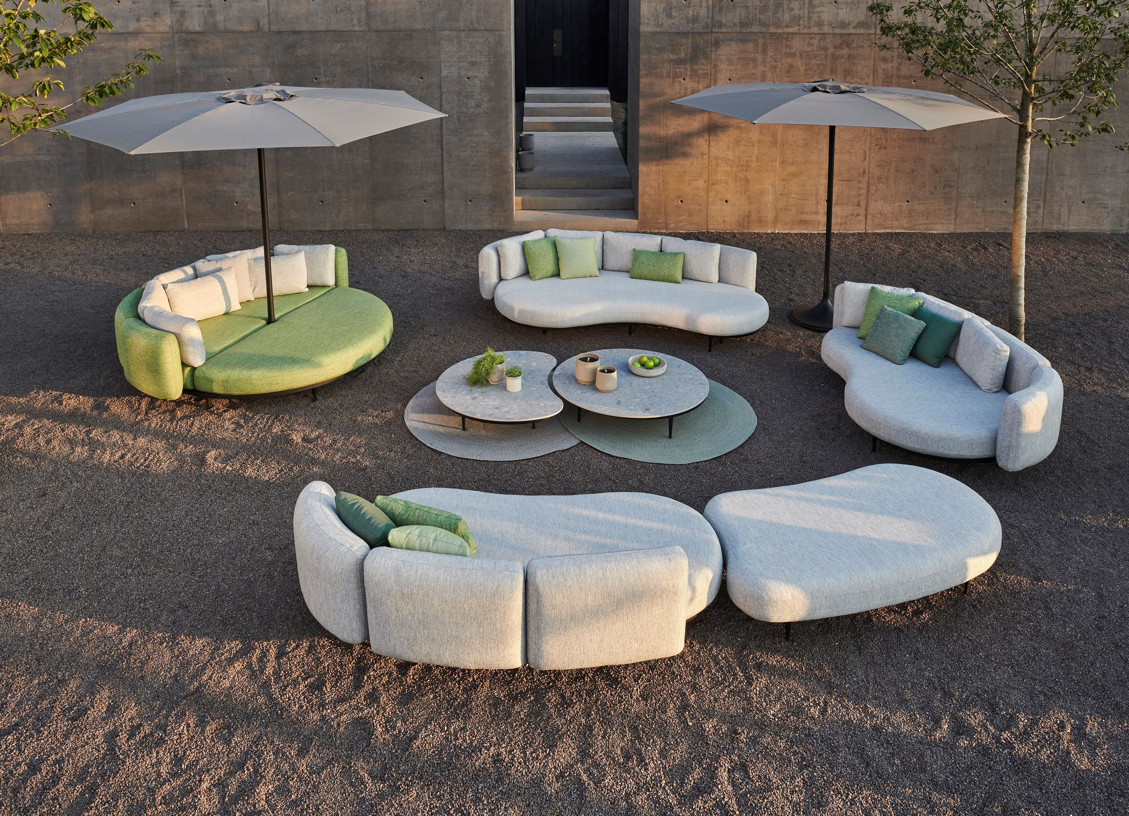 Ткань круглая Садовая кровать Royal Botania Organix Lounge ARCH-00138405 - Вид №5