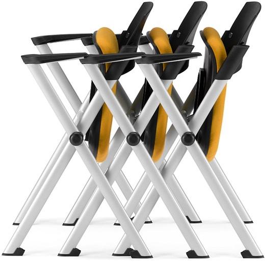 Arte & D Стул для конференций складной с подлокотниками Klic G7086 v/r  - Вид №1