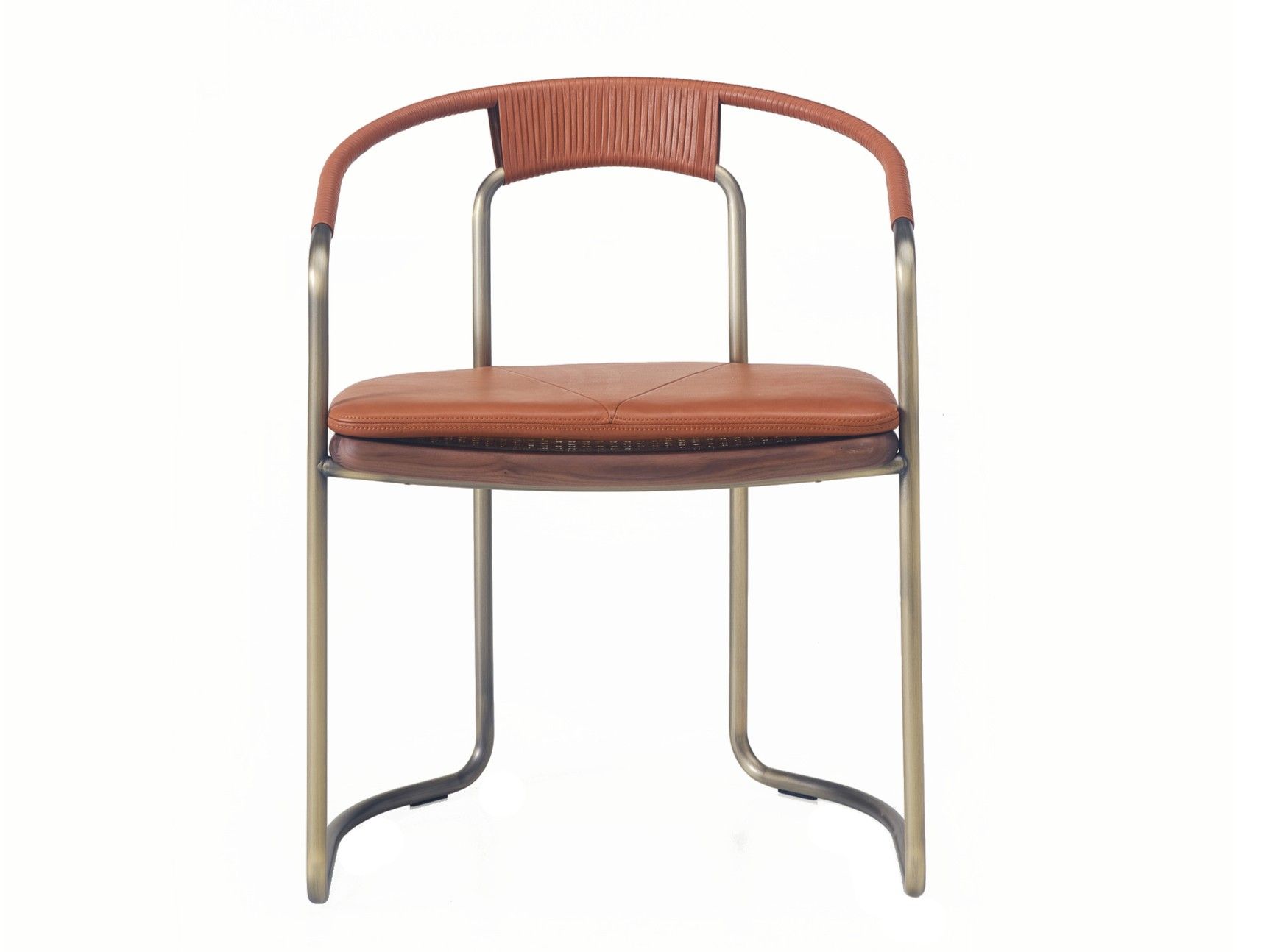 Стальной стул с подлокотниками BassamFellows Геометрическая ARCH-00040452 - Вид №6