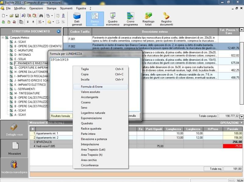 GEO NETWORK Расчет метрики для управления частными работами Edilizia sun-id-1431575 - Вид №5
