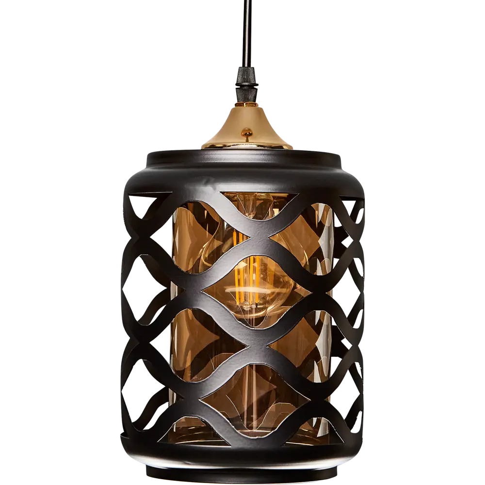 Подвесной светильник De City Соло с золотистым стеклянным плафоном 88038441 STLM-0931620 - Вид №3