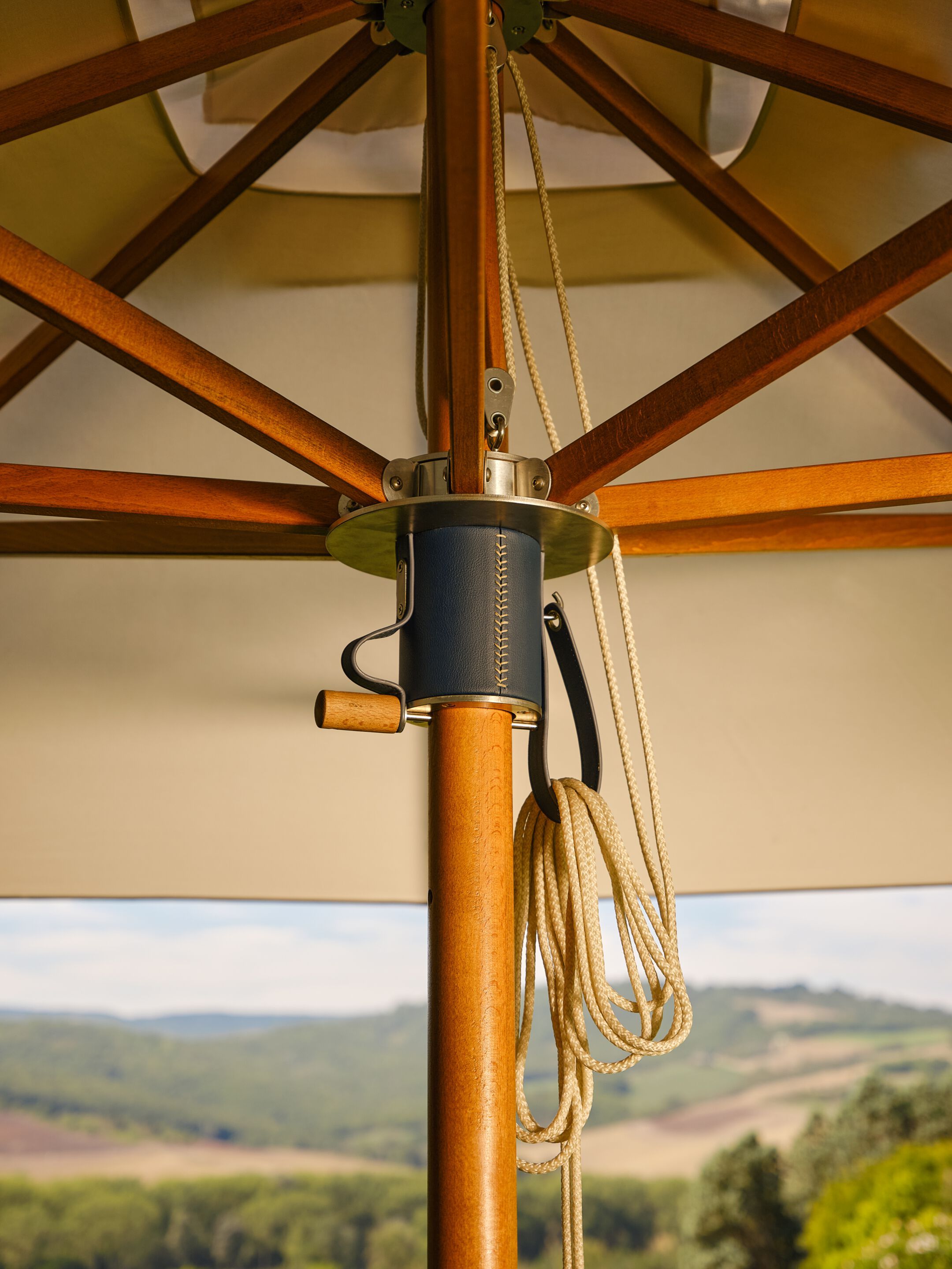 Квадратный зонт из ясеня Unopiù Damian ARCH-00111911 - Вид №2