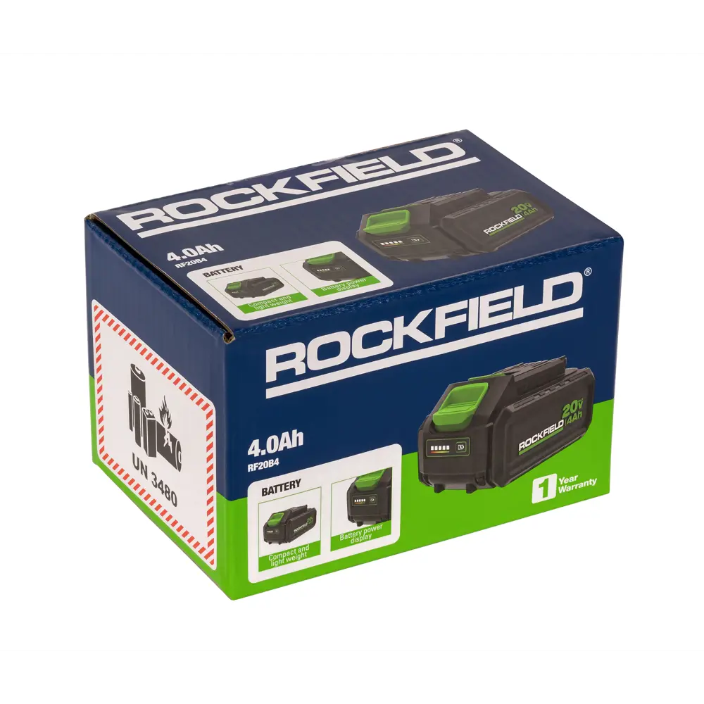 Аккумулятор Rockfield RF20B4 для электроинструментов 89366412 STLM-1336165 - Вид №5