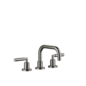 ТАРА Смеситель для раковины на три отверстия с донным клапаном - Темный Хром 20705882-19