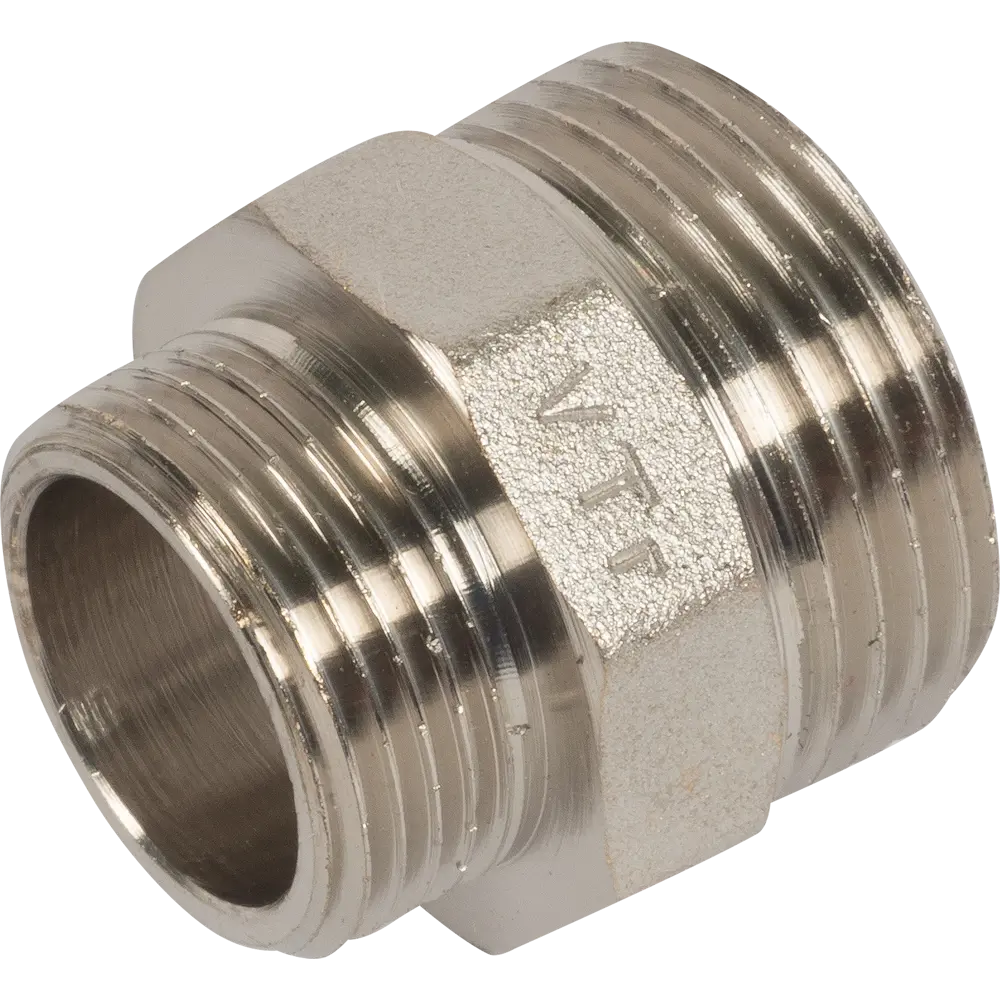 Ниппель переходной Valtec наружная-наружная резьба 1"х3/4" никелированная латунь VTr.580.N.0605 10511330 STLM-2209047 