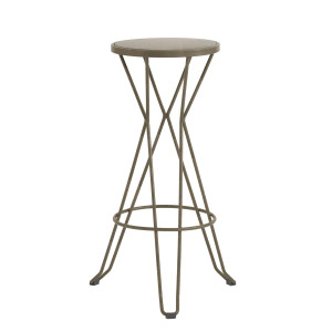 Стул из оцинкованной стали