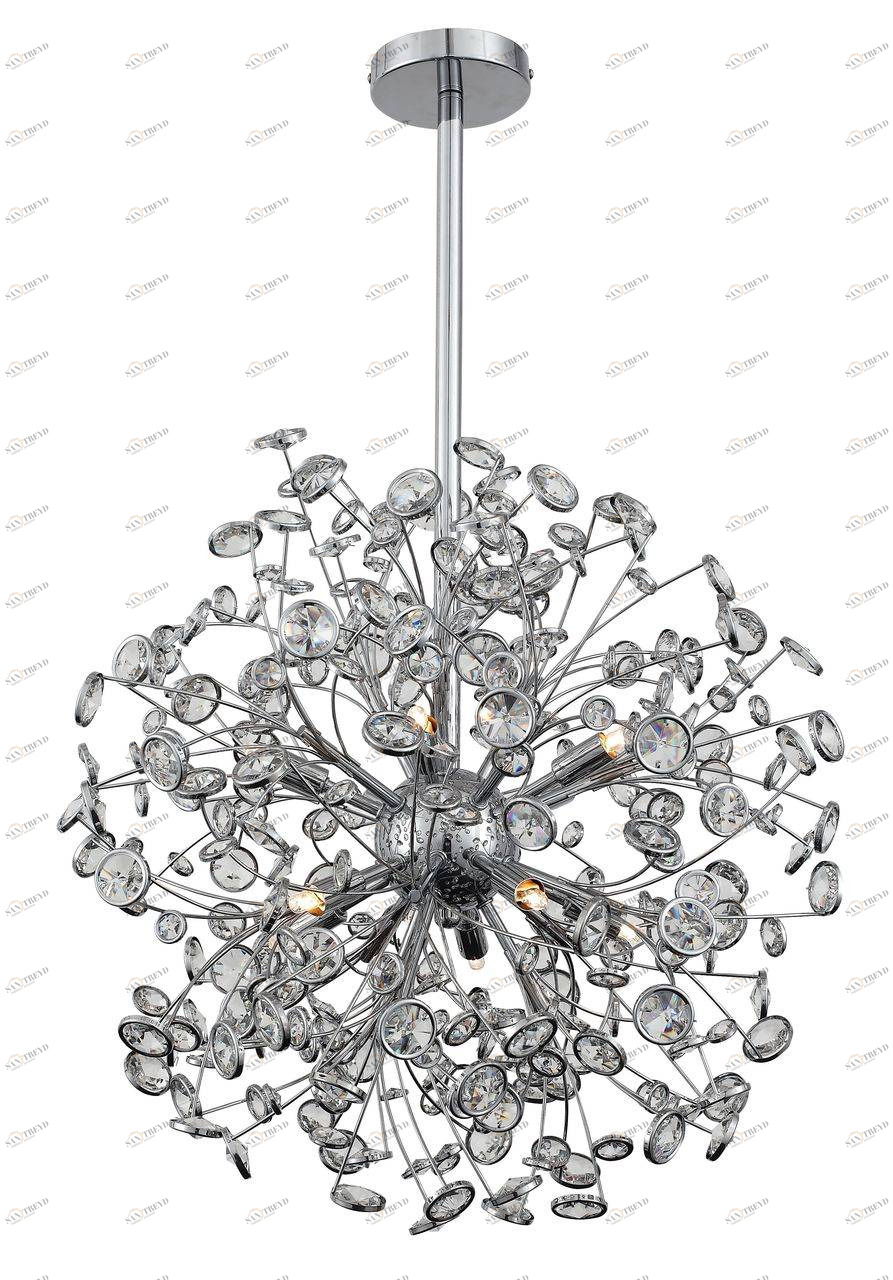 Подвесная люстра ST Luce Anello SL782.103.10 ST LUCE ДИЗАЙНЕРСКИЕ, ANELLO, ШАР 057770 Хром 