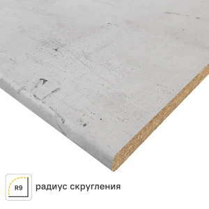 Столешница KONSENSA Фристайл 60x300x2.5 см ДСП цвет серый