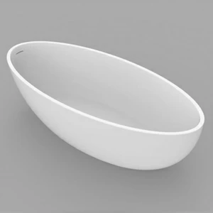 Dimasi Ванна овальная отдельностоящая Turquoise Tub белая