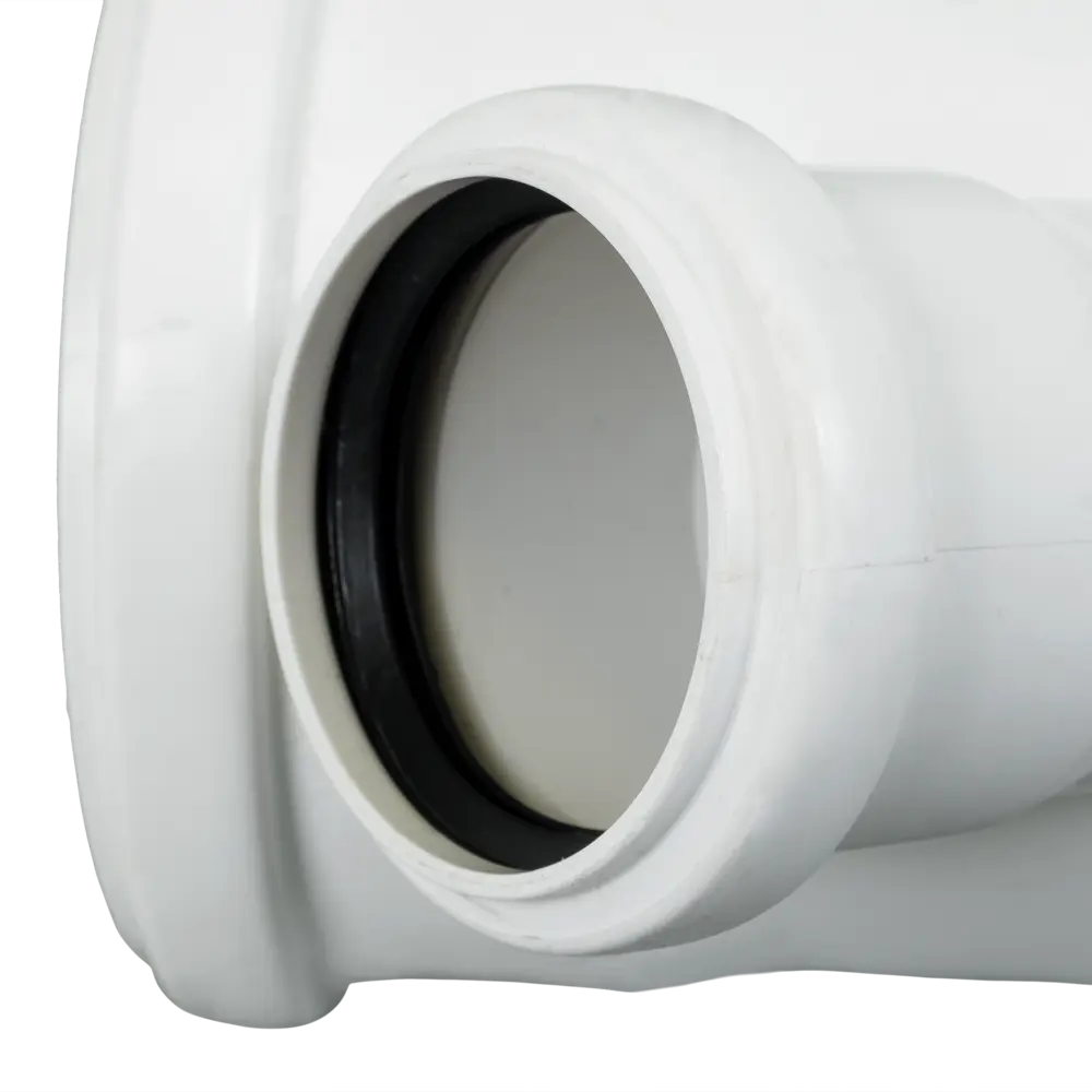 Тройник канализационный EQUATION 110x50 мм с шумопоглощением 81952642 STLM-0014912 - Вид №1