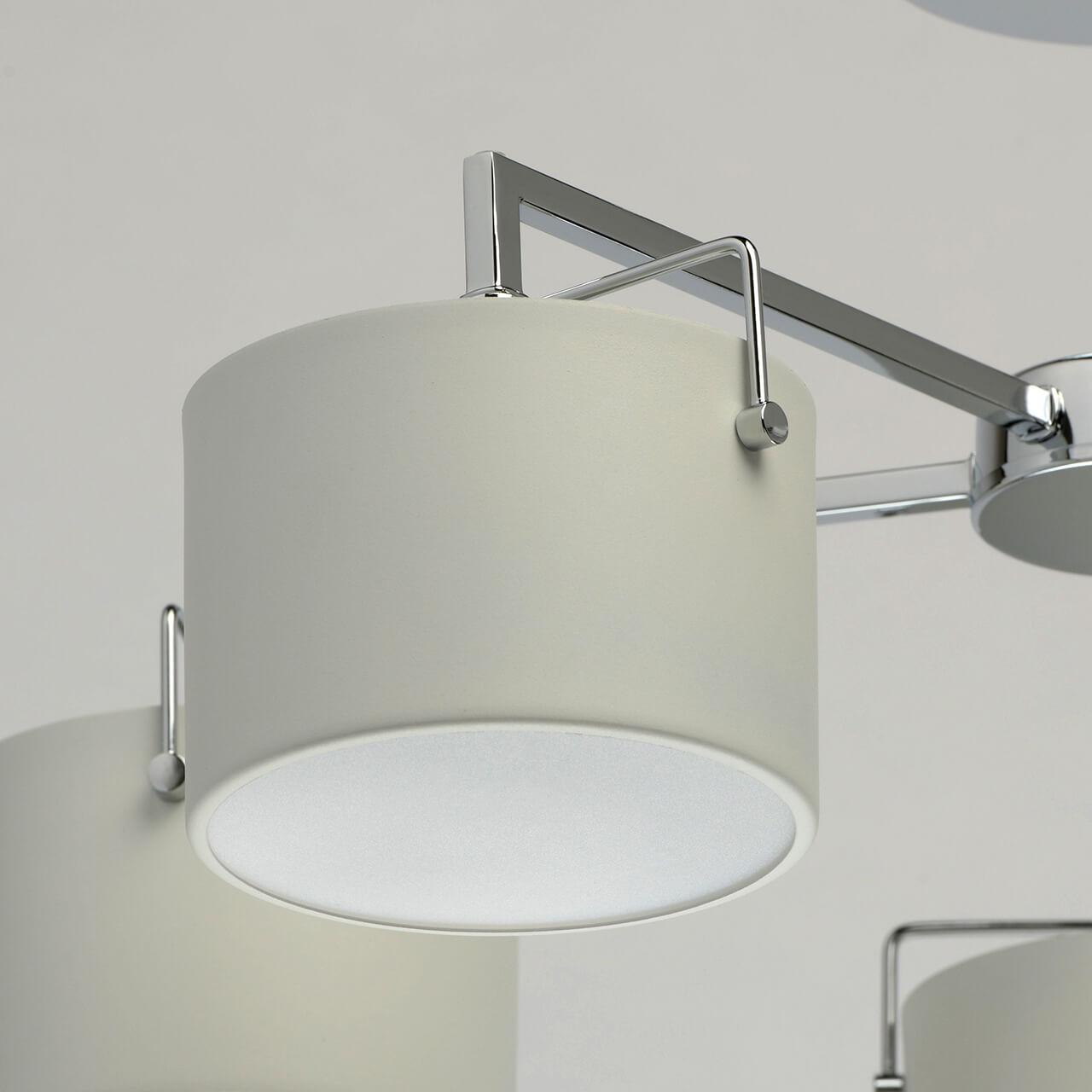 Потолочная люстра MW-Light Сайрус 1 721010105 белая MW-LIGHT ДИЗАЙНЕРСКИЕ, САЙРУС 188014 Белый  - Вид №2