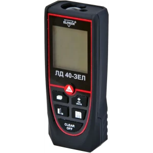 Дальномер лазерный Elitech ЛД40-ЗЕЛ с дальностью до 40 м