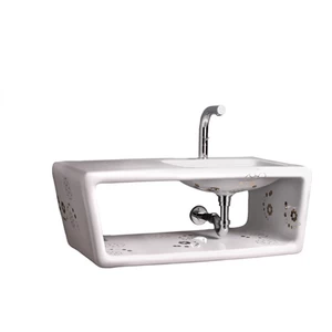 40109 Подвесная раковина настенная овальная Althea Ceramica  белая