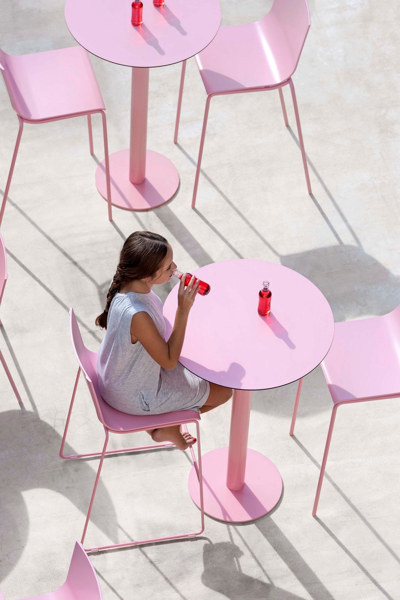 Высокий садовый стул с подставкой для ног Diabla Vent ARCH-00096394 - Вид №3