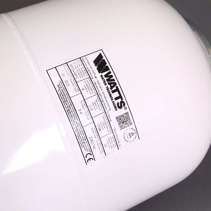 Расширительный бак белый MAG-H для отопления WATTS Ind присоединение 3/4" 24л 10017990 - Вид №3