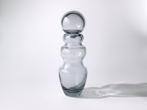 Ваза из дутого стекла