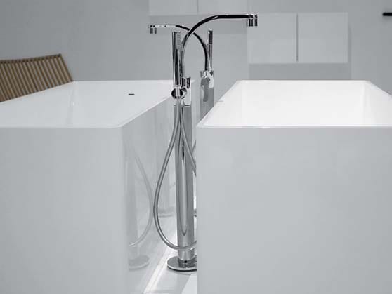 Однорычажный смеситель для ванны с ручным душем Ceramica Flaminia ONE ARCH-00132844 - Вид №1