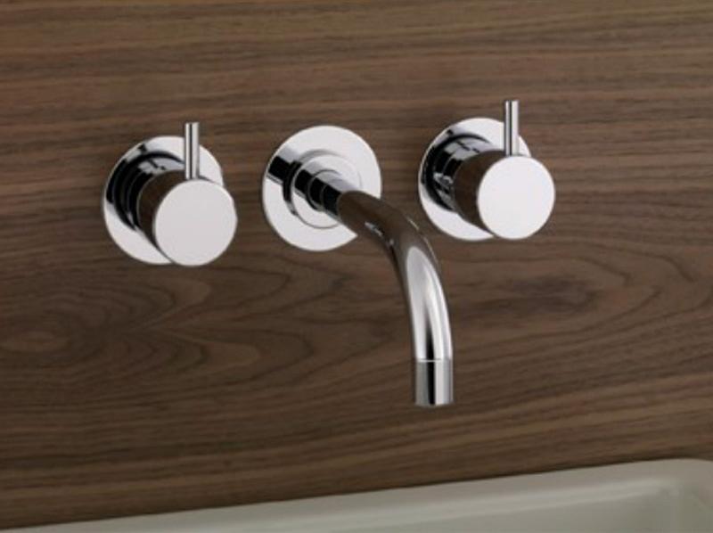 VOLA Смеситель для умывальника настенный на 3 отверстия sun-id-1377730 - Вид №1